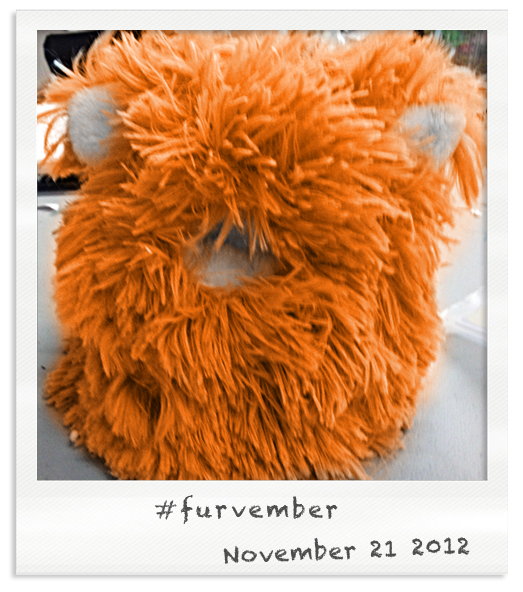 In honor of #movember, we&#8217;ve really let Ubooly&#8217;s fur go.